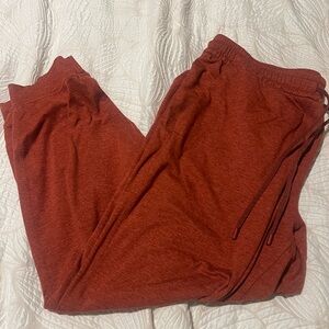 Rust Red Jogger Pants Lululemon